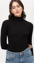 Load image into Gallery viewer, BFF Little Black Turtleneck Bodysuit
